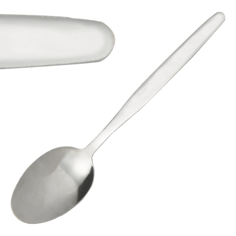 Dessertlepel Kelso van roestvrij staal - Set van 12 - Olympia - Fourniresto Dessertlepel Kelso van roestvrij staal - Set van 12 - Olympia - Fourniresto