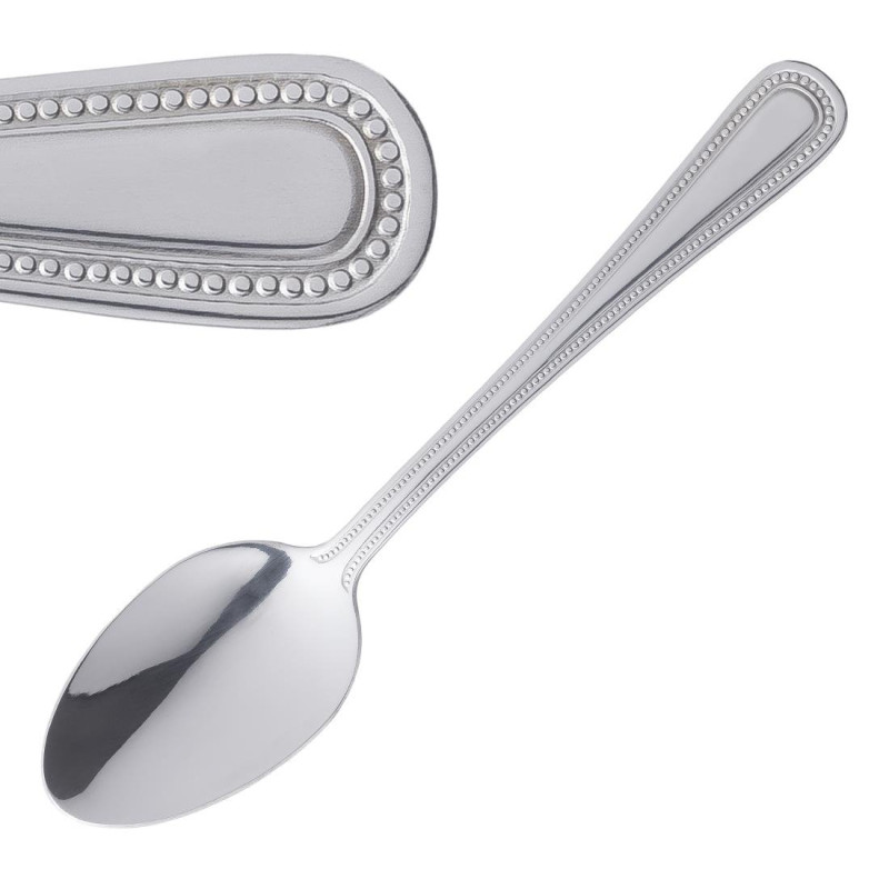 Dessertlöffel Bead - Set mit 12 Stück - Olympia - Fourniresto Dessertlöffel Bead - Set mit 12 Stück - Olympia - Fourniresto