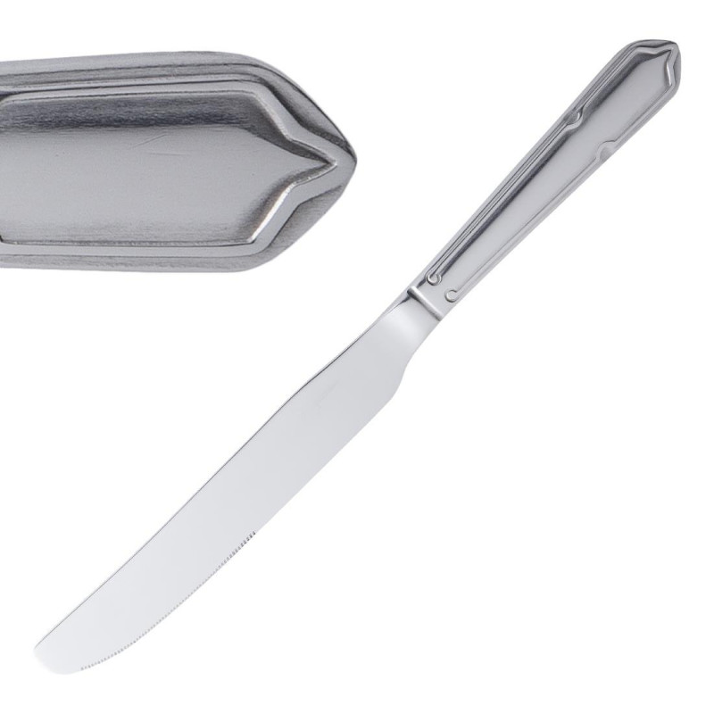 Tischmesser Dubarry aus Edelstahl - 12er-Pack - Olympia - Fourniresto Tischmesser Dubarry aus Edelstahl - 12er-Pack - Olympia - Fourniresto