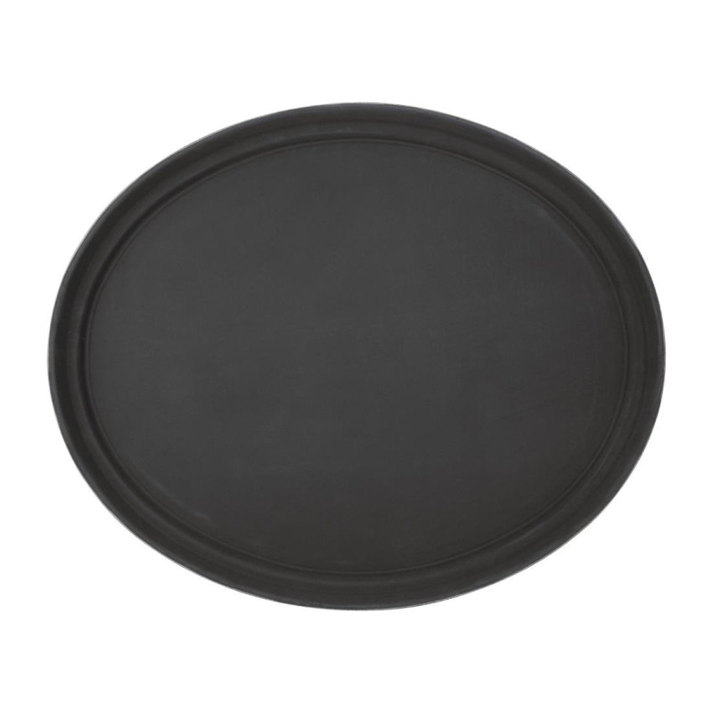 Ovales Kunststoff-Antirutschtablett 685 x 560 mm - Olympia KRISTALLON - Fourniresto Ovales Kunststoff-Antirutschtablett 685 x 560 mm - Olympia KRISTALLON - Fourniresto