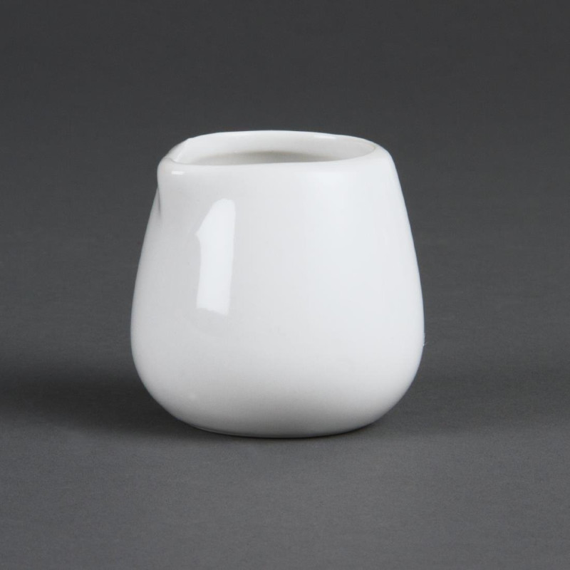 Pot À Lait Et Crème 228 Ml - Lot De 12 - Olympia - Fourniresto Pot À Lait Et Crème 228 Ml - Lot De 12 - Olympia - Fourniresto
