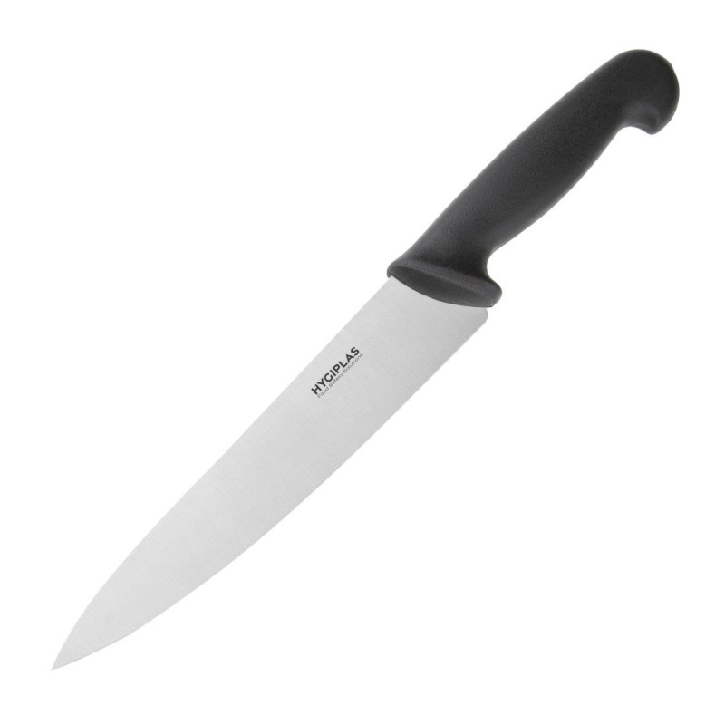 Koksmes Zwart Lemmet van 21,5 cm - Hygiplas - Fourniresto Koksmes Zwart Lemmet van 21,5 cm - Hygiplas - Fourniresto