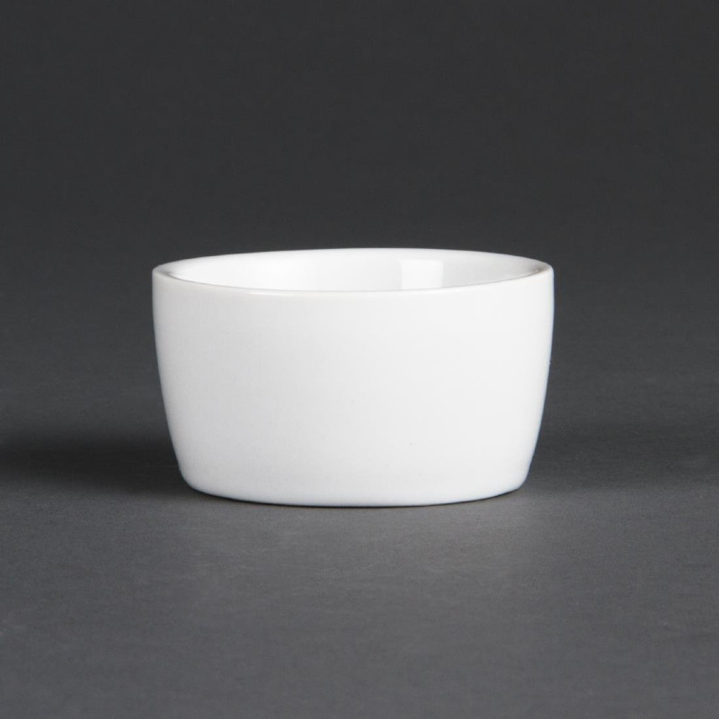 Pot À Beurre Blanc Whiteware 62 Mm - Lot De 12 - Olympia - Fourniresto Pot À Beurre Blanc Whiteware 62 Mm - Lot De 12 - Olympia - Fourniresto