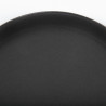 Ronde Zwarte Antislip Serveerplank Ø 280 mm - Olympia KRISTALLON - Fourniresto
