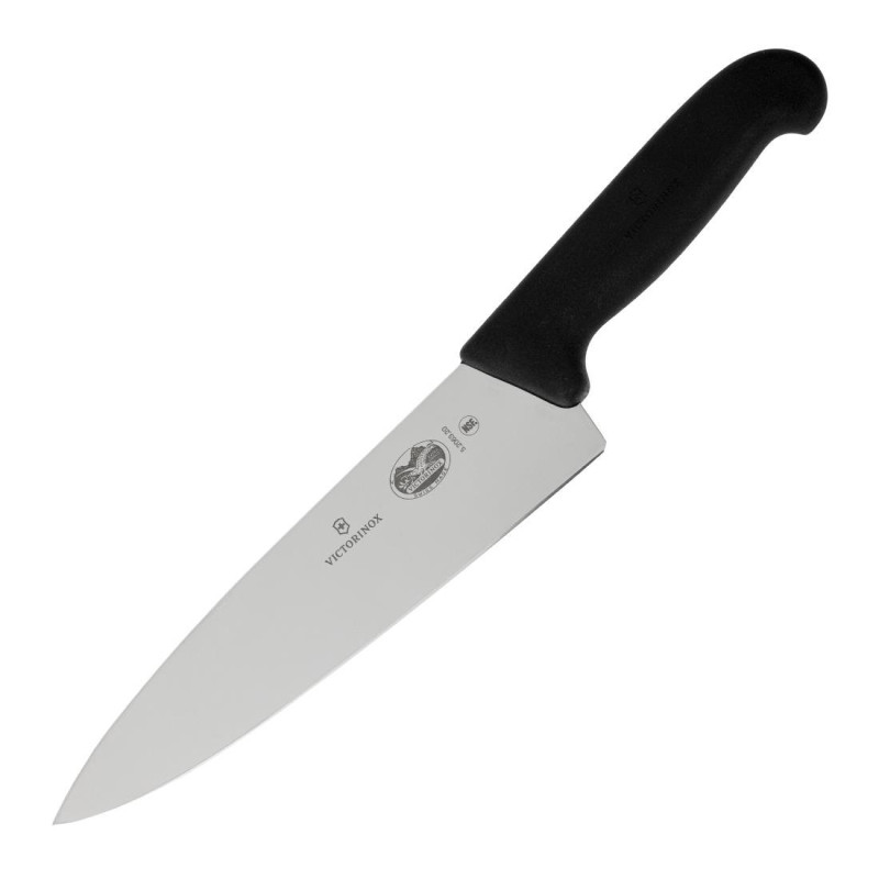 Couteau De Cuisinier Lame Large 20,5 Cm - Victorinox - Fourniresto Couteau De Cuisinier Lame Large 20,5 Cm - Victorinox - Fourniresto