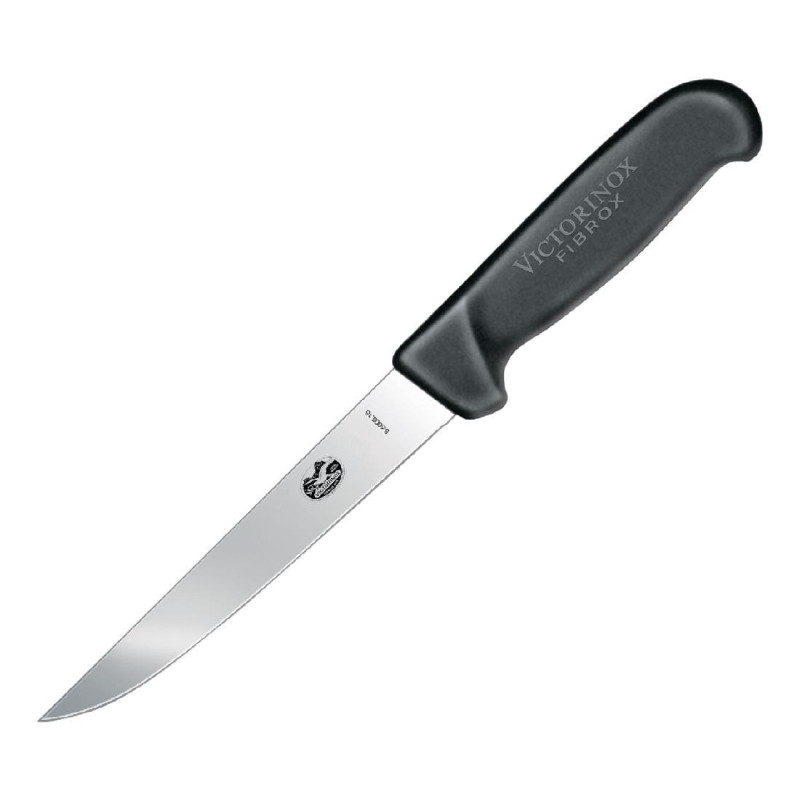 Ontbeendmes Recht Stijf Lemmet 12,5 Cm - Victorinox - Fourniresto Ontbeendmes Recht Stijf Lemmet 12,5 Cm - Victorinox - Fourniresto