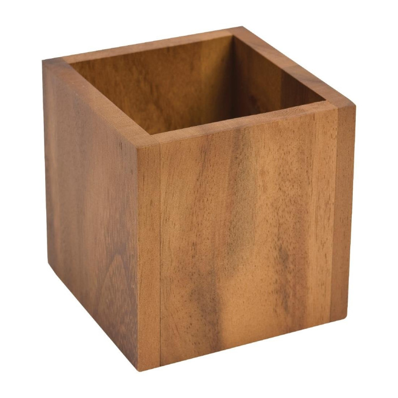 Boîte À Sachets 100 X 100 Mm - T&G Woodware - Fourniresto Boîte À Sachets 100 X 100 Mm - T&G Woodware - Fourniresto
