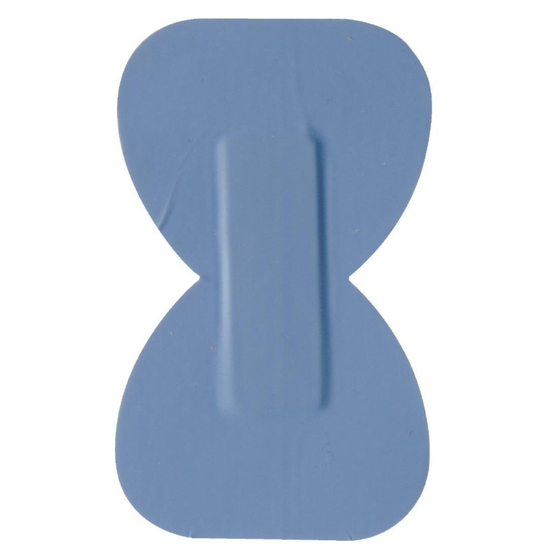 Pflaster für blaue Fingerkuppen Standard 75 x 45 mm - Packung mit 50 Stück - FourniResto - Fourniresto Pflaster für blaue Fingerkuppen Standard 75 x 45 mm - Packung mit 50 Stück - FourniResto - Fourniresto