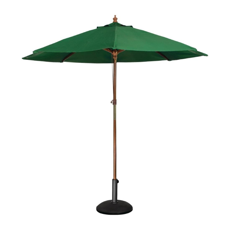 Parasol Vert Rond Ø 3 M - Bolero - Fourniresto Parasol Vert Rond Ø 3 M - Bolero - Fourniresto