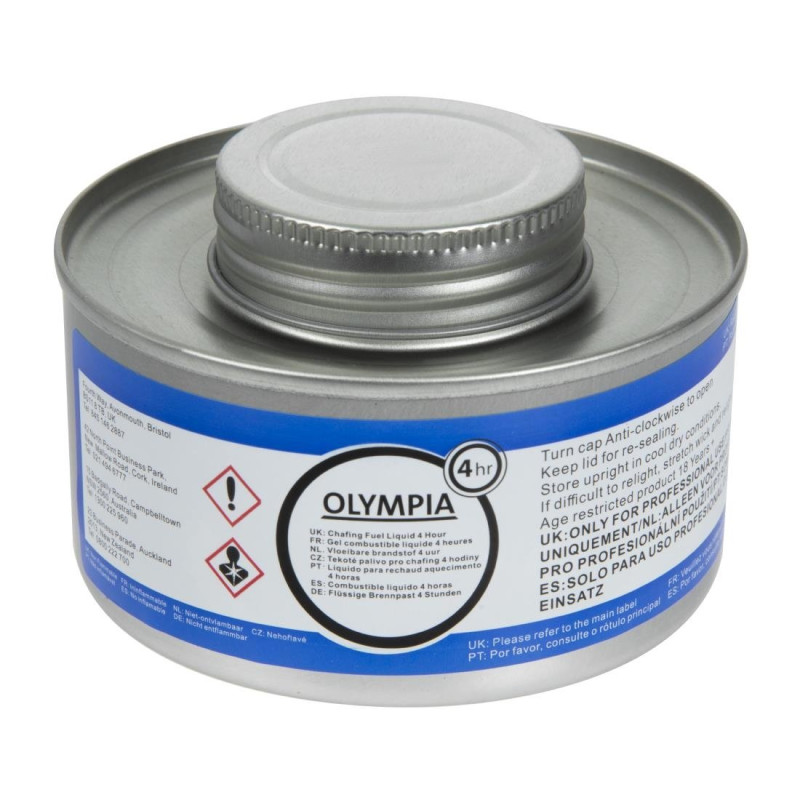 Brennstoff 4H für Chafing Dish - Packung mit 12 - Olympia - Fourniresto Brennstoff 4H für Chafing Dish - Packung mit 12 - Olympia - Fourniresto