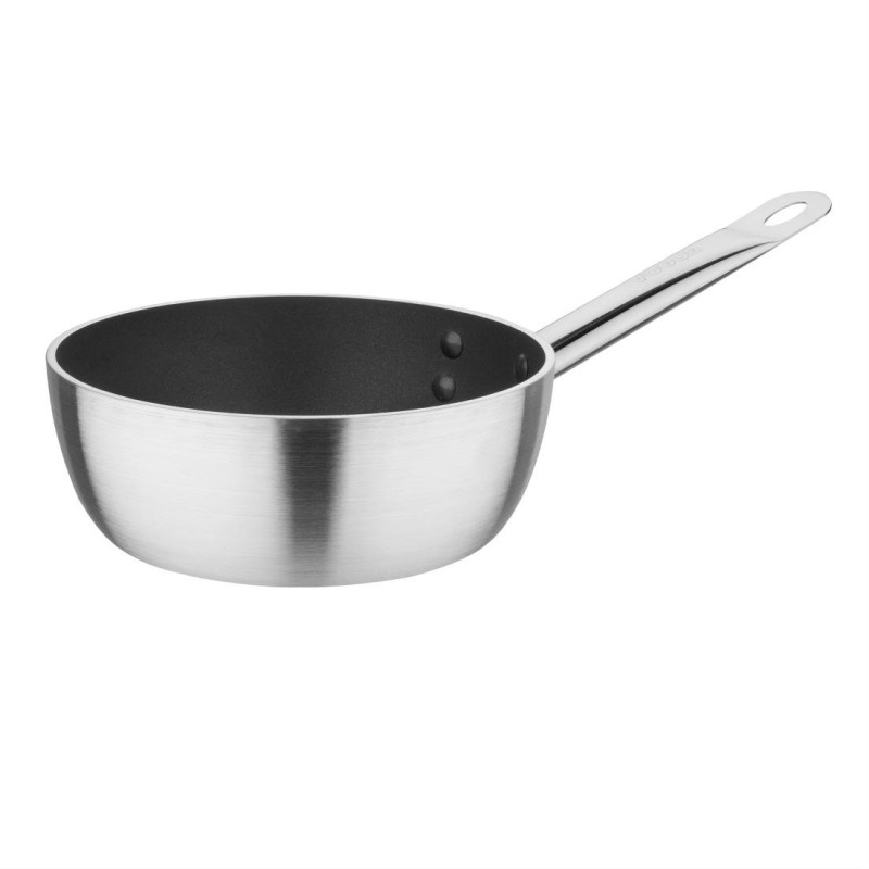 Inductie Conische Antiaanbakpan Ø 200 mm - Vogue - Fourniresto Inductie Conische Antiaanbakpan Ø 200 mm - Vogue - Fourniresto