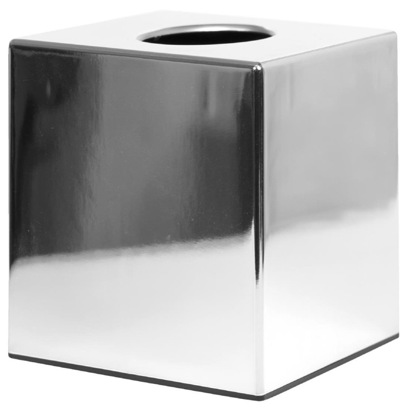 Tissuebox Kubus Chroom Glanzend - Bolero - Fourniresto Tissuebox Kubus Chroom Glanzend - Bolero - Fourniresto