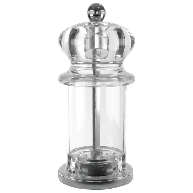 Acrylic Salt or Pepper Mill 135 x Ø 61 mm - Olympia - Fourniresto Acrylic Salt or Pepper Mill 135 x Ø 61 mm - Olympia - Fourniresto