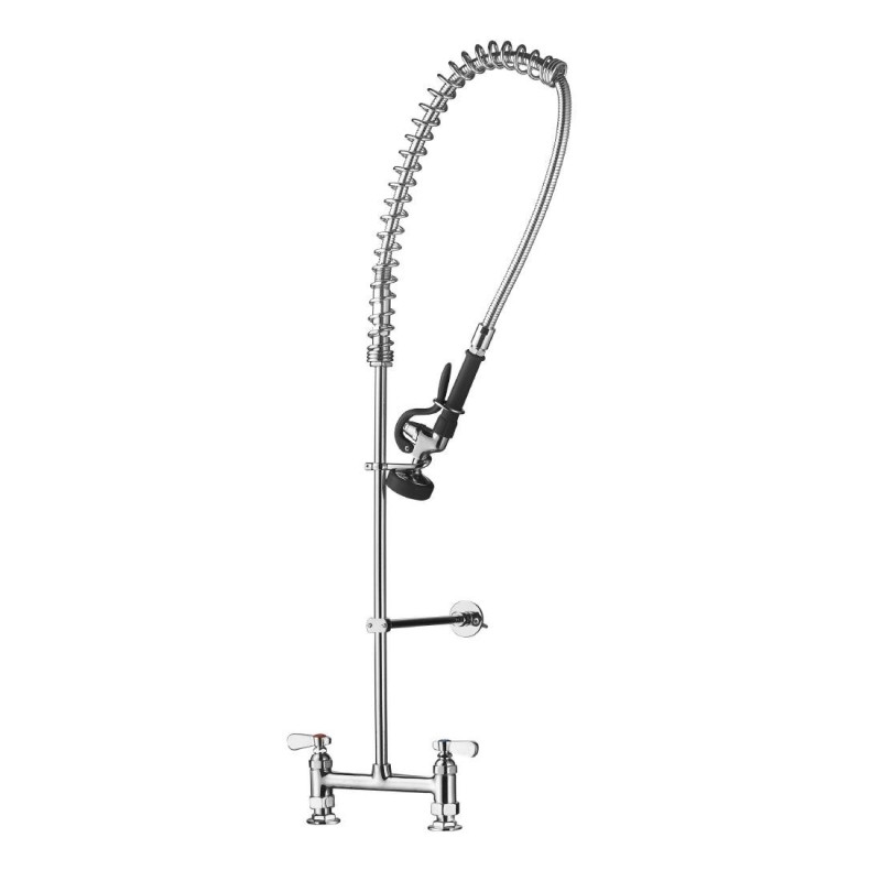 Pre-rinse Spray Gun Double Water Inlet - Vogue - Fourniresto Pre-rinse Spray Gun Double Water Inlet - Vogue - Fourniresto