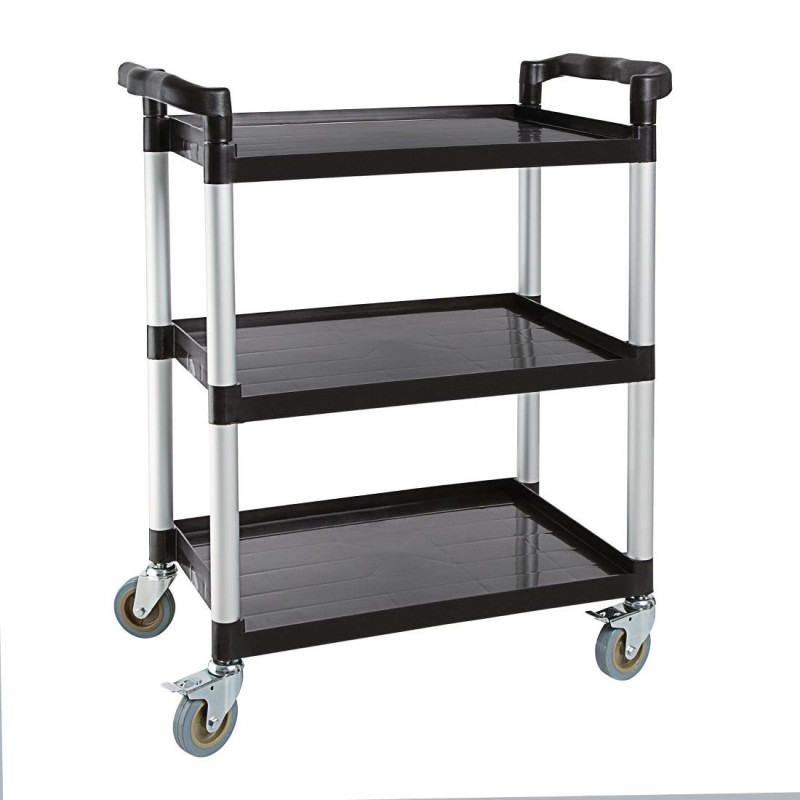 Wagen aus Polypropylen, kompaktes Modell 825 x 412 mm - Vogue - Fourniresto Wagen aus Polypropylen, kompaktes Modell 825 x 412 mm - Vogue - Fourniresto