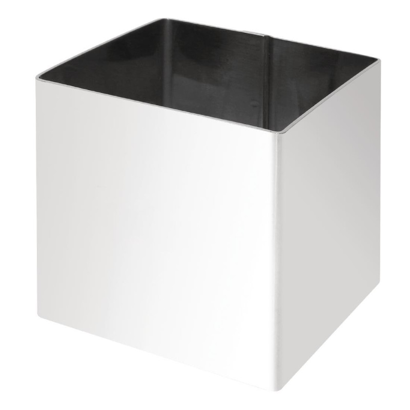 Quadratischer Mousse-Ring 60 x 60 mm - Vogue - Fourniresto Quadratischer Mousse-Ring 60 x 60 mm - Vogue - Fourniresto