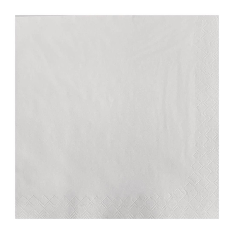 Serviette de Table en Papier Blanche 2 Plis 300 x 300 mm - Lot de 1500 - FourniResto - Fourniresto Serviette de Table en Papier Blanche 2 Plis 300 x 300 mm - Lot de 1500 - FourniResto - Fourniresto
