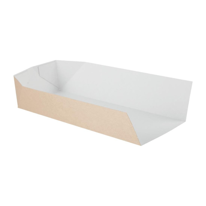 Papp-Sandwich-Verpackung 80 x 250 mm - Packung mit 500 Stück - Colpac - Fourniresto Papp-Sandwich-Verpackung 80 x 250 mm - Packung mit 500 Stück - Colpac - Fourniresto