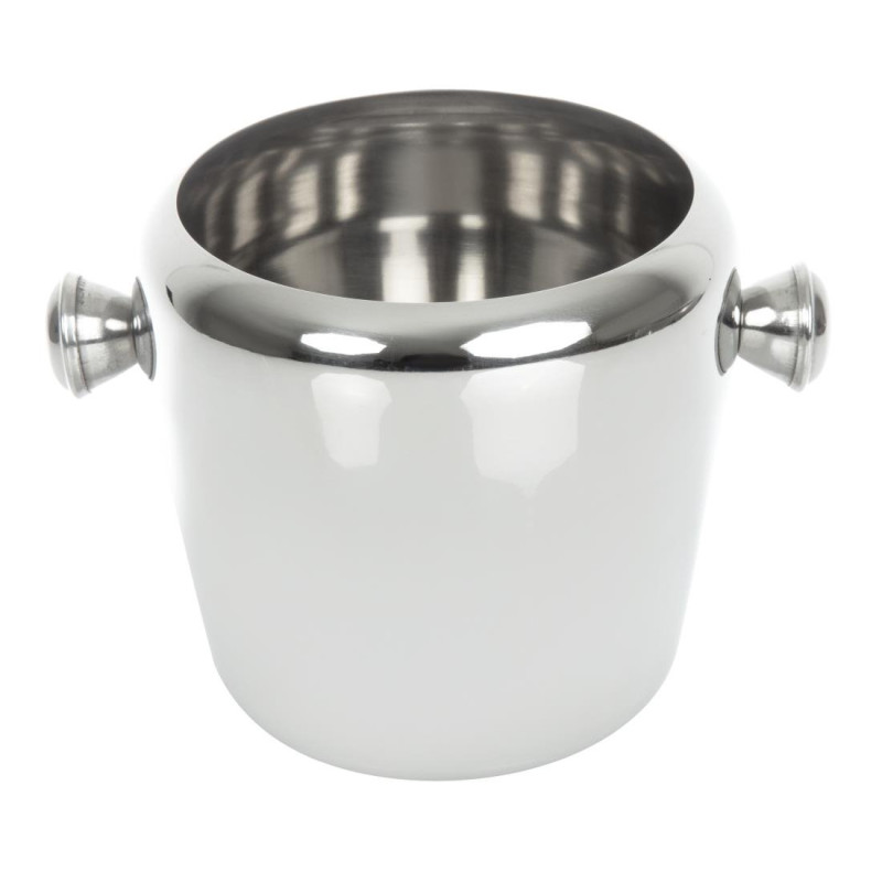 Eiskübel aus Edelstahl 1 L - Olympia - Fourniresto Eiskübel aus Edelstahl 1 L - Olympia - Fourniresto