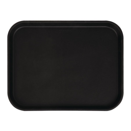 Plateau Rectangulaire Antidérapant en Fibre de Verre Camtread Noir 45,7 cm - Cambro - Fourniresto