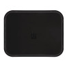 Plateau Rectangulaire Antidérapant en Fibre de Verre Camtread Noir 45,7 cm - Cambro - Fourniresto