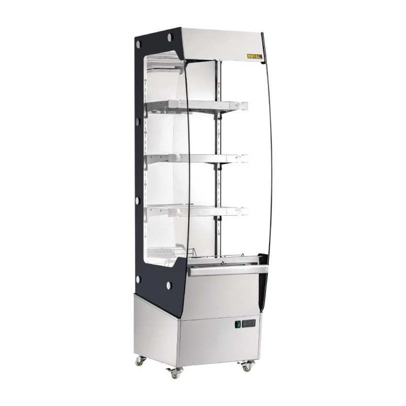 Wärmende Selbstbedienungs-Vitrine Slim 220L - Buffalo - Fourniresto Wärmende Selbstbedienungs-Vitrine Slim 220L - Buffalo - Fourniresto