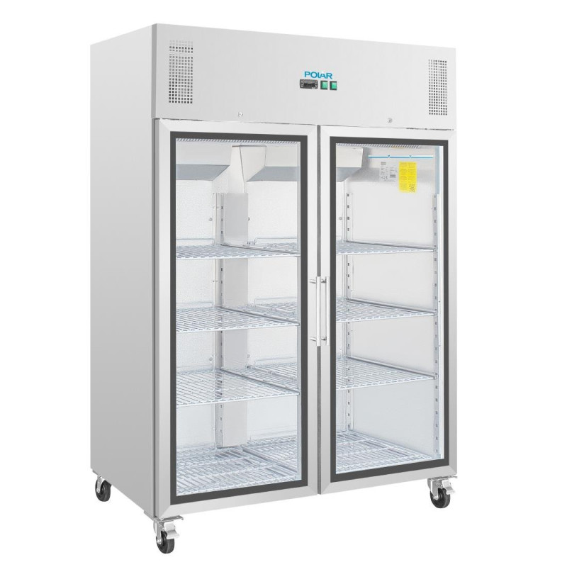 Kühlschrank mit positiver Kühlung GN 2/1 Serie G 600 L - Polar - Fourniresto Kühlschrank mit positiver Kühlung GN 2/1 Serie G 600 L - Polar - Fourniresto