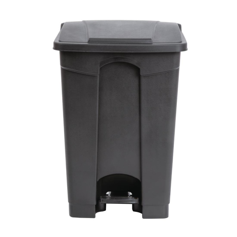 Keukenprullenbak met pedaal zwart 45L - Jantex - Fourniresto Keukenprullenbak met pedaal zwart 45L - Jantex - Fourniresto