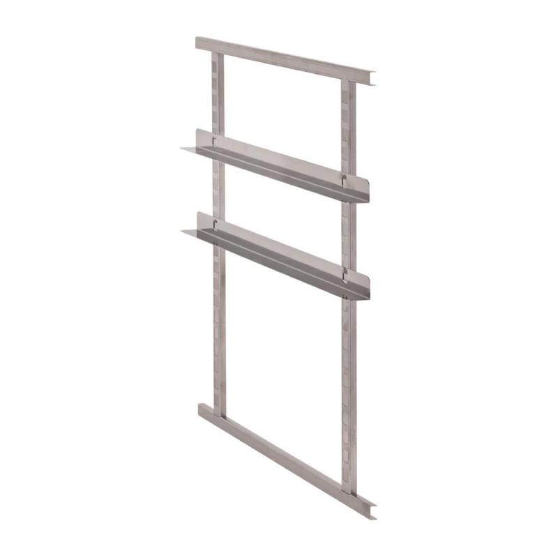 RVS glijbanen voor container DW585 - Set van 2 - Cambro - Fourniresto RVS glijbanen voor container DW585 - Set van 2 - Cambro - Fourniresto