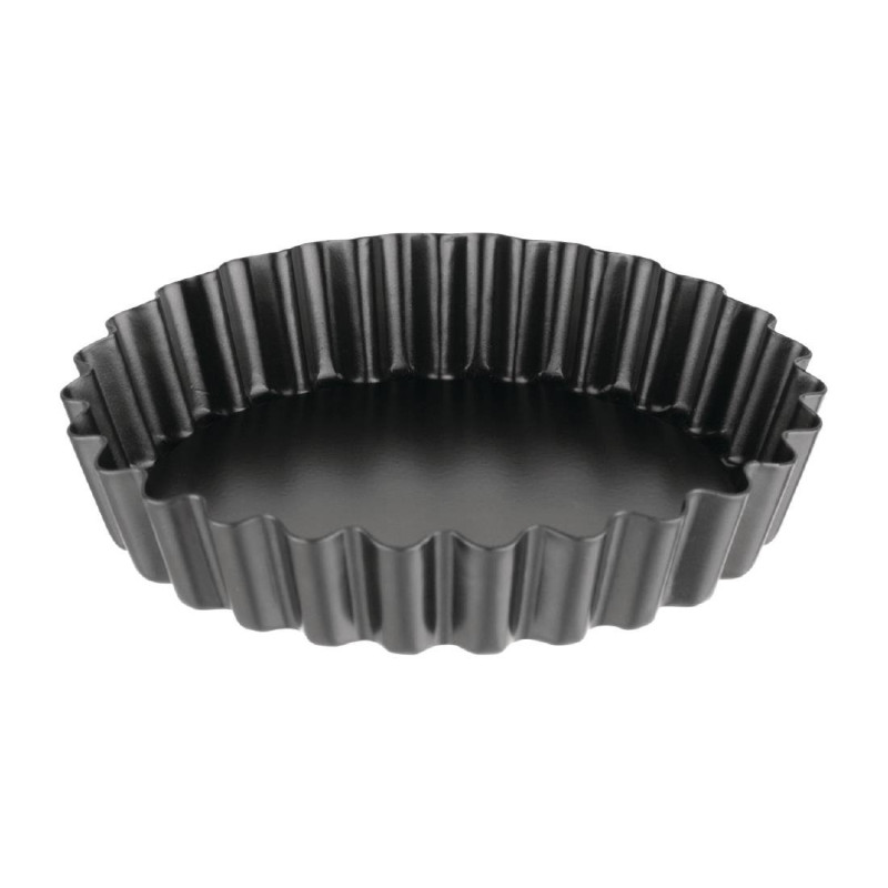 Taartvorm voor cannelés met antiaanbaklaag en verwijderbare bodem 10 cm - Set van 3 - Vogue - Fourniresto Taartvorm voor cannelés met antiaanbaklaag en verwijderbare bodem 10 cm - Set van 3 - Vogue - Fourniresto