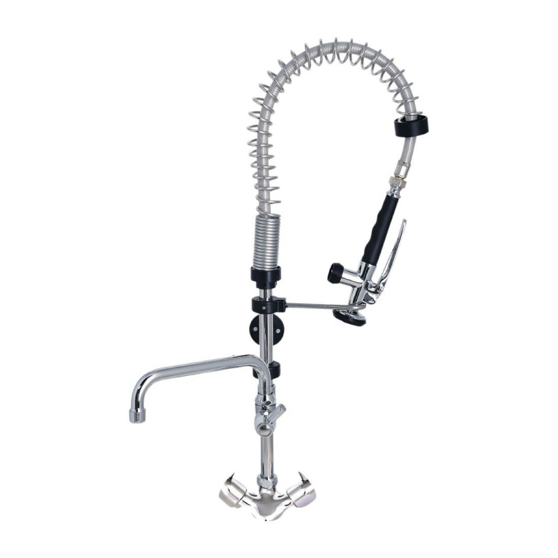 Brausekopf mit kleinem Einloch-Wasserhahn und Schwanenhals - Gastro M - Fourniresto Brausekopf mit kleinem Einloch-Wasserhahn und Schwanenhals - Gastro M - Fourniresto
