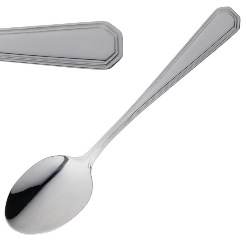 Cuillère À Dessert Monaco En Inox - Lot De 12 - Olympia - Fourniresto Cuillère À Dessert Monaco En Inox - Lot De 12 - Olympia - Fourniresto