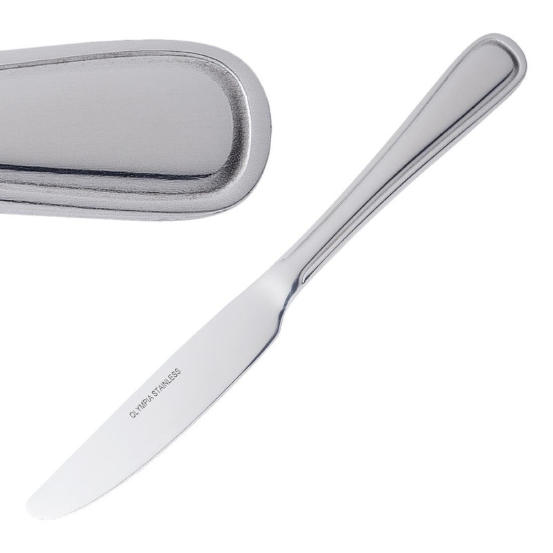 Mayfair Dessert Knife - Set of 12 - Olympia - Fourniresto Mayfair Dessert Knife - Set of 12 - Olympia - Fourniresto