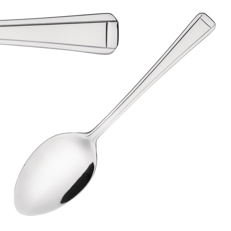 Harley Stainless Steel Dessert Spoon - Set of 12 - Olympia - Fourniresto Harley Stainless Steel Dessert Spoon - Set of 12 - Olympia - Fourniresto