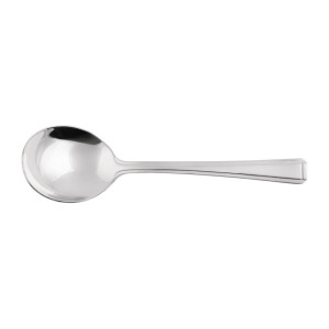 Ronde RVS Soeplepel - Set van 12 - Olympia - Fourniresto
