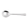 Ronde RVS Soeplepel - Set van 12 - Olympia - Fourniresto