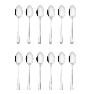 Theelepel Harley van roestvrij staal - Set van 12 - Olympia - Fourniresto