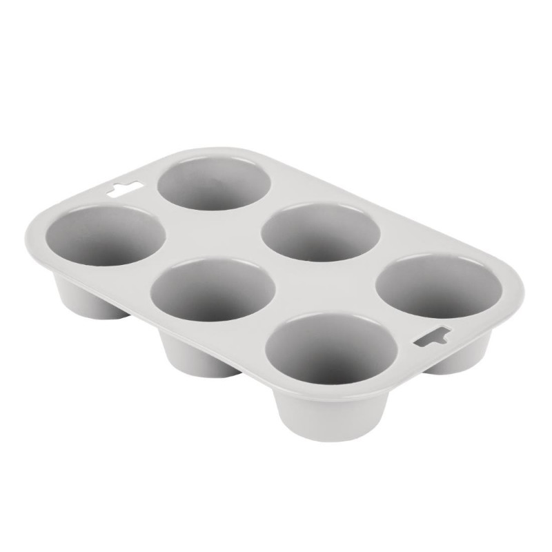Flexible Silikonbackform für 6 Muffins - Vogue - Fourniresto Flexible Silikonbackform für 6 Muffins - Vogue - Fourniresto
