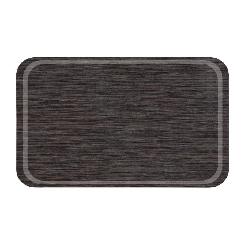 Rundes Melamin-Tablett Wenge Euronorm GN1/1 - Roltex - Fourniresto Rundes Melamin-Tablett Wenge Euronorm GN1/1 - Roltex - Fourniresto