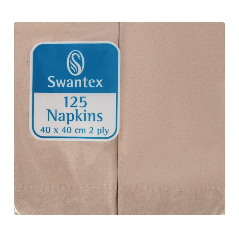 Composteerbare voorgevouwen Kraft-servetten 2-laags 40x40 - Set van 2000 - FourniResto - Fourniresto Composteerbare voorgevouwen Kraft-servetten 2-laags 40x40 - Set van 2000 - FourniResto - Fourniresto