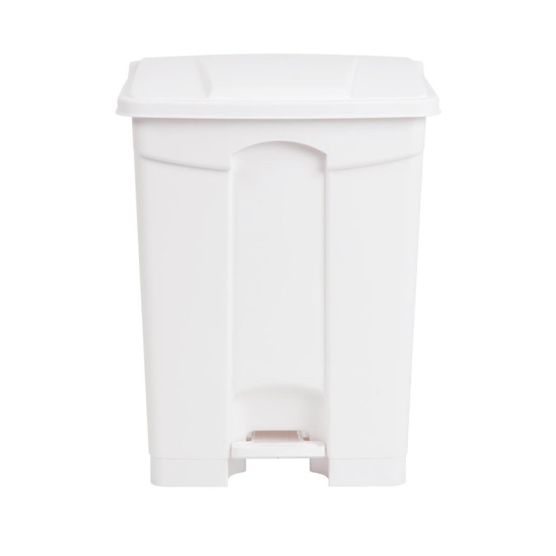 Keukenprullenbak met pedaal Wit 65L - Jantex - Fourniresto Keukenprullenbak met pedaal Wit 65L - Jantex - Fourniresto