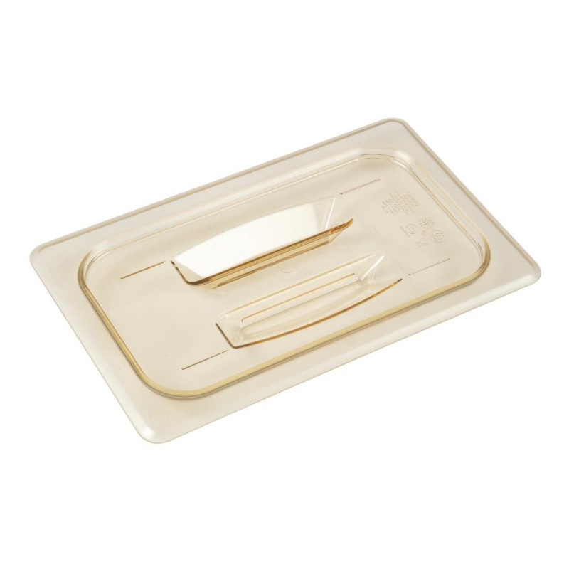 Lid with High Temperature Handle GN 1/4 - Cambro - Fourniresto Lid with High Temperature Handle GN 1/4 - Cambro - Fourniresto