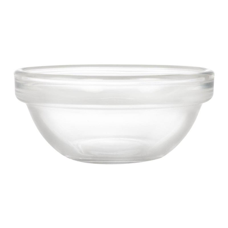Glass salad bowl 60mm - Set of 6 - Arcoroc - Fourniresto Glass salad bowl 60mm - Set of 6 - Arcoroc - Fourniresto