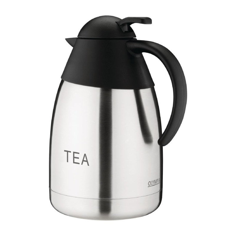 Pichet Isotherme À Thé Couvercle Bombé 1,5L - Olympia Pichet Isotherme À Thé Couvercle Bombé 1,5L - Olympia