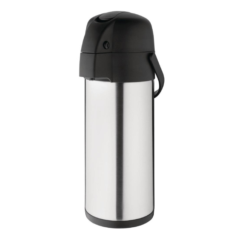 Pichet À Levier Double Paroi en Inox-4L - Olympia Pichet À Levier Double Paroi en Inox-4L - Olympia