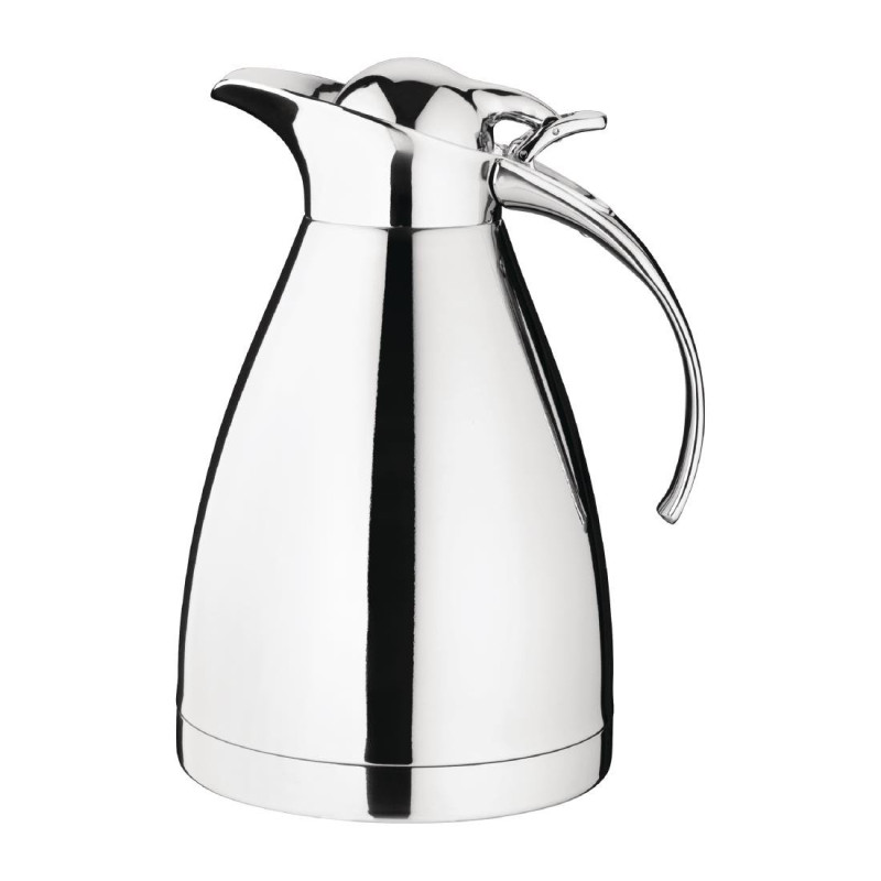 Pichet Isotherme En Inox Couvercle À Charnière- 1L- Olympia Pichet Isotherme En Inox Couvercle À Charnière- 1L- Olympia