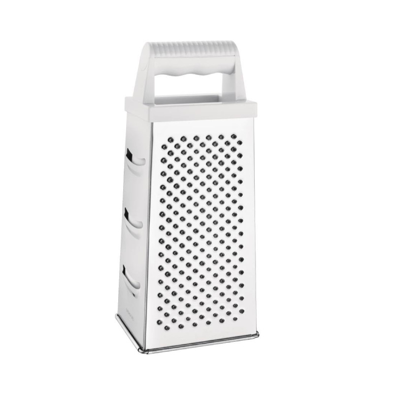 Râpe Manuelle 4 Faces en Inox - Vogue Râpe Manuelle 4 Faces en Inox - Vogue