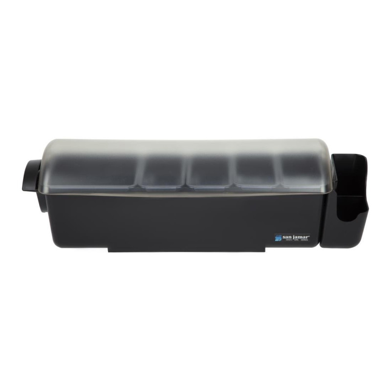Doos met 5 compartimenten van plastic - FourniResto - Fourniresto Doos met 5 compartimenten van plastic - FourniResto - Fourniresto