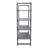Eenheid van 4 doorzichtige schappen - L 1070 x D 610mm - Cambro