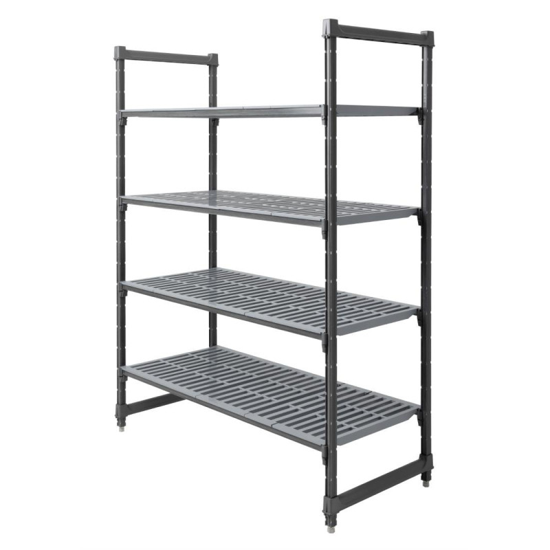 Eenheid van 4 doorzichtige schappen - B 1375 x D 610mm - Cambro Eenheid van 4 doorzichtige schappen - B 1375 x D 610mm - Cambro